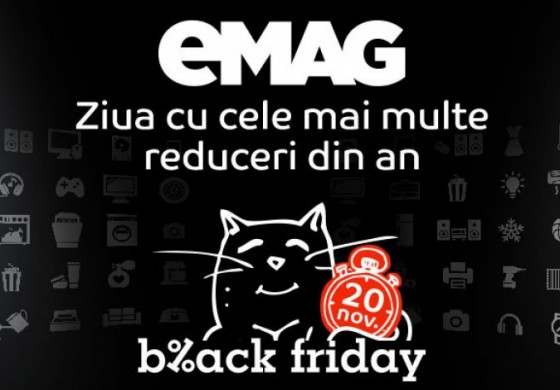 eMAG dezvaluie 10 dintre miile de oferte de care poti profita de Black Friday la eMAG