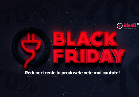 Black Friday la Ideall.ro: electrocasnice ieftine, cele mai căutate mărci