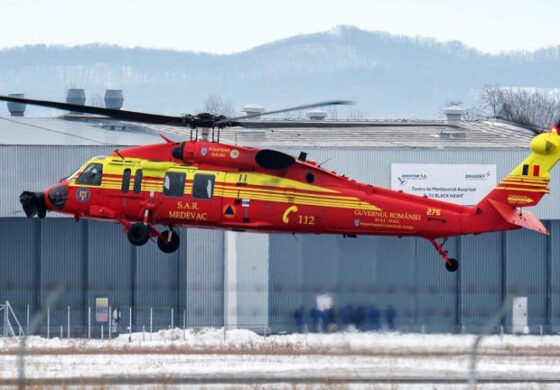 Aerostar Bacău a inaugurat primul Centru de mentenanță pentru elicopterele Black Hawk